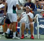Roddick Sits in Opponent's Chair