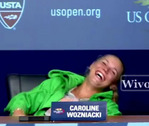 Wozniacki Pokes Fun at Nadal