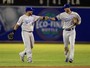 Francoeur Nails Runner Out at 1st Base
