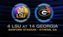 (4) LSU vs. (14) Georgia Highlights
