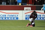 Rapids' Cummings Tebows After Goal