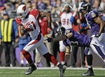 Cards' Peterson Returns Punt 82 Yar