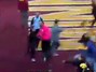 Security Guard Hits Fans As They Rushed Field