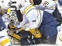 Predators' Tootoo Bulldozes Sabres' Miller - Fight Ensues