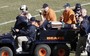 Bears' Knox Gets Bent in Half; Is Carted Off Field