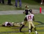 Notre Dame's Floyd Makes Juggling TD Grab