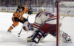 Rangers Goalie Stops Penalty Shot t