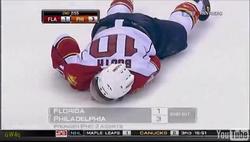 Mike Richards Knocks Out David Booth