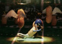Conan Peanut Player Reenact Tebow TD
