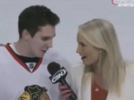 Fan Professes Love to Sideline Repo