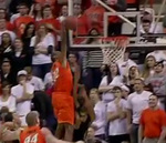OK. State's Brown Throws Down Huge 