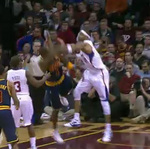 Antawn Jamison With the Circus Shot