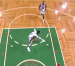 Rondo Goes Between the Legs to Wilc