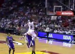 LeBron Throws Near Full-Court Alley