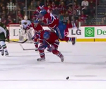 Hockey Hit of the Night Occurred Be