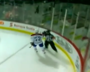 Montreal's Erik Cole High Fives the Ref