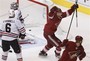 Coyotes' Hanzal Redirects Shot for Game-Winner
