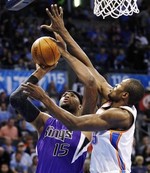 Ibaka Catch-Blocks Cousins' Dunk At