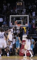 Hornets Win on Goaltending Call