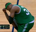 Paul Pierce Tebowing After Critical