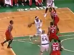 Rondo Fakes Out Joe Johnson