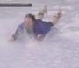 Hamilton Celebrates 4-Hr Night With Slip 'N Slide