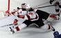 Devils' Brodeur Makes Diving Save