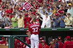 Nats Pitcher Strasburg Hits Homer
