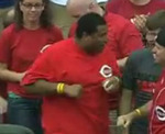 Reds Fan Snags Back-to-Back Home Ru