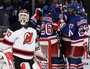 Devils' Brodeur Misplays Puck Leading to Tying Goal