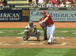 Reds' Frazier Loses Bat, Still Hits