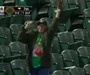 A's Fan Catches Foul Ball While on Cell Phone