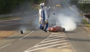 Huge Crash at 24 Hours of Le Mans Race