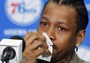 Allen Iverson Breaks Down During Press Conference