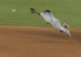 Padres' Amarista Lays Out, Throws Strike to 2nd Base