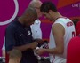 Kobe Autographs Opponent's Shoe