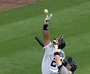 Tigers' Cabrera Outrebounds Yankees' Stewart
