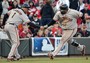Sandoval Hits Huge Home Run against Reds