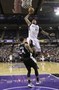 Kings' Cousins Posterizes Danny Green