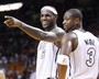 Wade Throws a Full-Court Bomb to LeBron