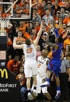 Kansas Beats Oklahoma State in 2OT