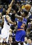 Iman Shumpert's Backheel Assist to Novak