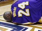 Kobe Bryant Injures Ankle in Atlant