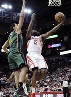Harden Scores 29 on Jazz