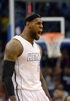 LeBron Soars in Heat's 27th