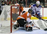 Rangers Cruise past Flyers 5-2