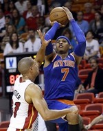 Carmelo Tallies 50 in Miami