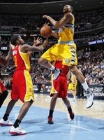 Nuggets Go Off against Rockets