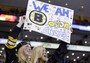 Bruins Fans Sing National Anthem