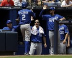 Chris Getz Throws Out Braves' Franc